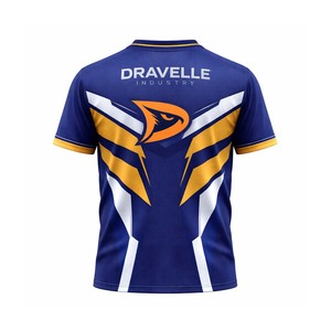 Jersey Deportivo Sublimado Personalizado, Ropa Deportiva Transpirable, Impresión de Logotipo Personalizado, Fabricante OEM ODM Dravelle Industry - Product Image 2