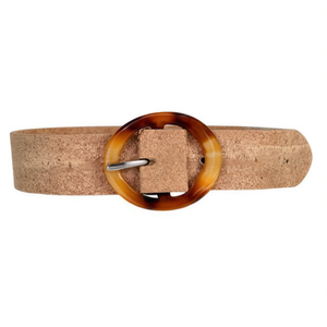 Cinturón Étnico de Resina con Hebilla Circular de 3.5cm de Ancho para Mujer, Accesorio de Moda - Product Image 1