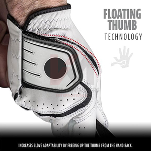 Guantes de Golf Premium para Todo Clima con Patrones de Silicona Flexible en la Palma para Marcas Mayoristas Reconocidas - Product Image 3