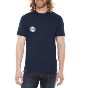 เสื้อยืด BELLA+CANVAS สีกรมท่า ผ้าทริบลนด์ เสื้อยืดคอกลมพรีเมียมผ้าทริบลนด์ - Product Image 1