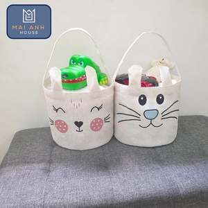 MA11-Bolsa de almacenamiento de tela para niños, OEM, personalizada, precio de fábrica, almacenamiento doméstico y organización - Product Image 2