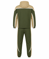 Conjunto de Verano de 2 Piezas para Hombre, Chaqueta Corta Informal Ligera de Talla Grande, Cortavientos con Capucha, Reversible, con Cordón Ajustable, de Nailon