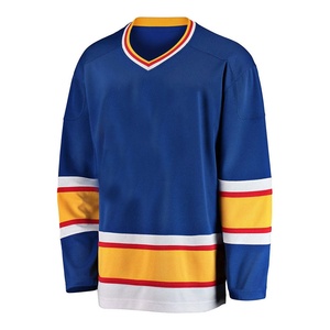 Maillot de hockey sur glace pour homme de haute qualité, nouvelle arrivée en différentes couleurs, vêtements d'équipe, 100% polyester, séchage rapide - Product Image 3