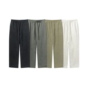 Pantalon de jogging décontracté en tricot uni pour homme, coupe classique, avec cordon de serrage à la taille et poches, vêtements d'automne, Rybic Sports - Product Image 1