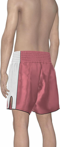 Shorts de Muay Thai pour hommes de haute qualité, personnalisés, à séchage rapide, taille élastique, motif uni, fabricant de vêtements en gros, vêtements de combat - Product Image 3