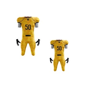 Top Selling Adult Size American Football Uniform <b>Sets</b> 100% Polyester Lightweight Moisture-Wicking Breathable Hot Selling Latest - Product Image 3