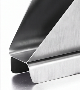 Porta Servilletas Moderno de Acero Inoxidable, Diseño Triangular Independiente, Ideal para Utensilios de Cocina, Vajilla y Uso en Hoteles - Product Image 2