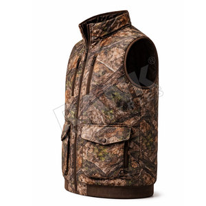 Chaleco de Caza Transpirable de Malla para Exteriores, Chaleco de Caza de Tela Suave, Chaleco de Caza Cómodo y de Ajuste Flexible - Product Image 3