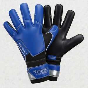 New Design Professional Soccer Goalkeeper Gloves Latex with <b>Finger</b> Protection for Children Adults USA Goalkeeper Glove - Product Image 5