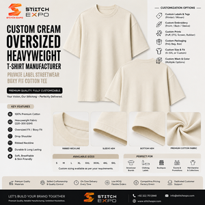 Camiseta Oversize para Hombre, Estilo Urbano, Tejido Grueso, Ecológica, Transpirable, de Poliéster/Algodón, con Hombros Caídos, Personalizable - Product Image 6
