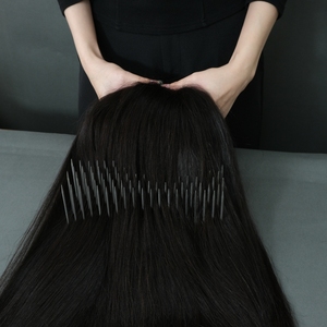 Extensions de cheveux humains Remy de qualité supérieure, en vrac, tissage double machine, styles multiples, usine vietnamienne, super double cheveux - Product Image 2