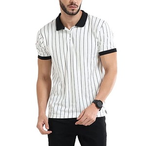 Chemises polo décontractées pour hommes, nouvelle collection, design tendance, logo personnalisé, couleur unie, respirantes, pour hommes - Product Image 4