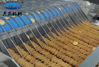 Empileur automatique de biscuits Skywin pour ligne d'emballage de biscuits après cuisson