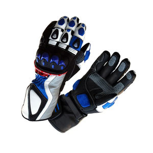 Wholesale Motorbike Gloves Protection <b>Full</b> Finger Leather Motorcycle Gloves Waterproof UV Protection Non <b>Slip</b> Riding Gloves - Product Image 4