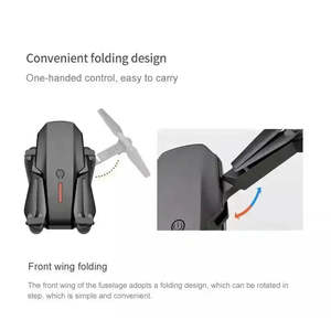 E88 Pro Mini Foldable 4K <b>Camera</b> Drone for Beginners 10km Transmission Range 5km/h Speed 4 Propellers Outdoor Use <b>Remote</b> Control - Product Image 3