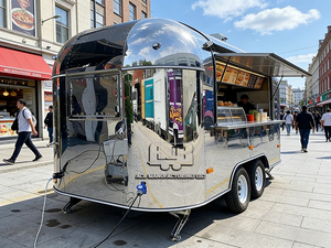 ACB Food <b>Trailer</b> Small Ice Cream Food <b>Trailer</b> Double Deck Food <b>Trailer</b> Custom Food <b>Trailer</b> Food <b>Trailer</b> Beach with Light Board - Product Image 4