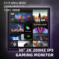Monitor Gaming 240Hz IPS 24.5 Inci Waktu Respons 1ms 125% SRGB HDR untuk Esports PC OEM Grosir