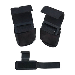 Soporte de Muñeca Ajustable con Ganchos para Levantamiento de Pesas, Acolchado de Neopreno Suave, Protector de Palma con Cierre de Gancho y Bucle para Powerlifting y Fitness - Product Image 4