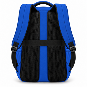 Grand sac à dos pour ordinateur portable géométrique moderne et respirant, grande capacité, doublure en polyester et nylon résistant à l'eau, fermeture éclair - Product Image 6