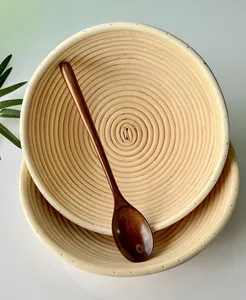 Handmade Baguette Natural Rattan Banneton Proofing Basket for Sourdough Bakers Basket French Bread Baking Artisan Sourdough <b>Tool</b> - Product Image 2