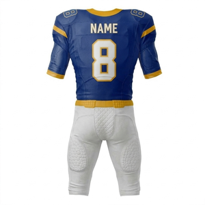 Últimos Modelos 2026 de Camisetas de Fútbol Americano Unisex, Uniformes Personalizados al por Mayor, Transpirables, Anti-UV, 100% Poliéster, Impresión Térmica, Manga Corta - Product Image 2