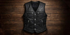 Chaleco de Cuero Genuino para Hombre, Estilo Vintage, con Calefacción, Relleno de Tela de Lana y Poliéster, Sin Mangas, para Invierno - Product Image 6