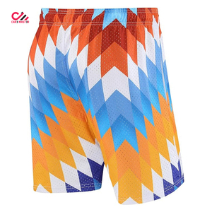Shorts de sport d'été pour hommes, style streetwear, grande taille, séchage rapide, imprimés par sublimation, pour activités de plein air et natation - Product Image 6