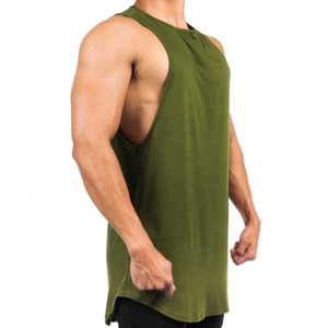 Vente en gros de vêtements de fitness d'été personnalisés pour hommes, débardeur en polyester et spandex pour musculation - Product Image 5