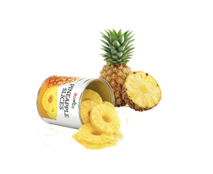 Delicious Made In Vietnam Wholesale Price Top Selling Canned <b>Pineapple</b> Slices In <b>Light</b> Syrup 20oz/30oz/A10 - Product Image 1