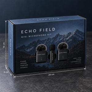 Kit de microphone ECHO Mini personnalisé, boîte d'emballage en carton ondulé imprimée - Product Image 5