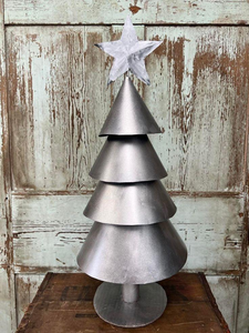 Décoration de table de Noël étoile dorée, topper d'étoile dorée pour table, arbres de Noël dorés - Product Image 4