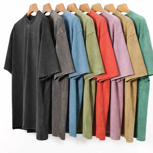 เสื้อยืดผู้ชายแบบสบายๆ ผ้าคอตตอน 100% ทรงโอเวอร์ไซส์ ไหล่ตก ราคาถูก ขายส่งจากบังกลาเทศ - Product Image 1