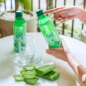 Muestra Gratuita de Bebida de Aloe Vera con Jugo y Pulpa Real en Botella de 500 ml, Fabricante de Bebidas, Marca Privada NAWON - Product Image 5