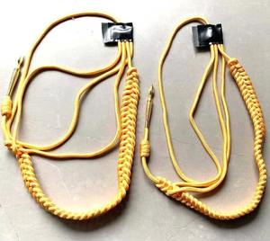 Aiguillette Ceremonial Tejida a Mano con Cordón de Alambre de Oro Mylar Personalizado 2026 y Puntas Metálicas para Uniforme - Product Image 5