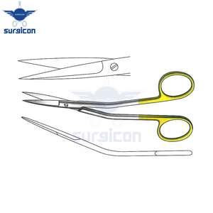 Ciseaux Fanous 14 cm / 5-1/2 pouces TC Gold, ciseaux chirurgicaux en acier inoxydable de qualité supérieure, instrument de coupe de précision - Product Image 6