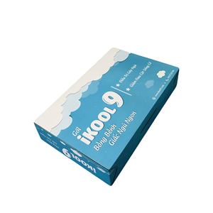 Boîte en carton ondulé rectangulaire personnalisée IKOOL, matériaux recyclés, 50*10*30, emballage rigide pour produits ménagers, oreiller - Product Image 6