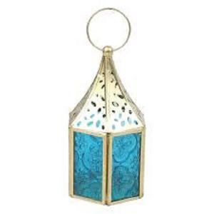 Ensemble de 3 lanternes multicolores décoratives avec lanterne marocaine gravée à la main pour la décoration de la maison, la décoration de la pièce, le jardin et les décorations festives - Product Image 5