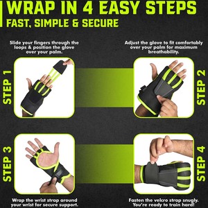Guantes Interiores de Boxeo Quick Wraps 2026 con Protección para Muñeca y Nudillos, para Hombres y Mujeres, Muay Thai, MMA, Kickboxing - Product Image 5