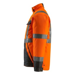 Hot Sale <b>High</b> <b>Visibility</b> Reflective Safety <b>Jacket</b> Outdoor Workwear Custom Design Waterproof Windproof Anti-Bacterial Lightweight - Product Image 6