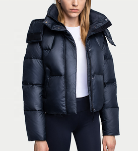New Shiny Coated Spring Puffer Bomber <b>Jacket</b> for Men Women <b>Waterproof</b> & Windproof Front Logo High Street Style OEM Service new - Product Image 5
