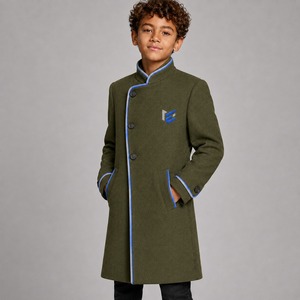 Breathable Stylish Teddy Long Winter Red Coat Perfect for Casual and Formal Outfits in Cold Weather Kids Woolen Coat - Product Image 6