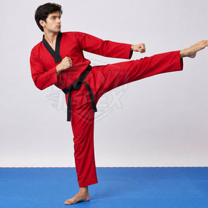 Uniforme de Artes Marciales de Primera Calidad, 100% Algodón, Ecológico, de Secado Rápido, Transpirable, Tallas Grandes, Ropa de Entrenamiento Profesional para - Product Image 6