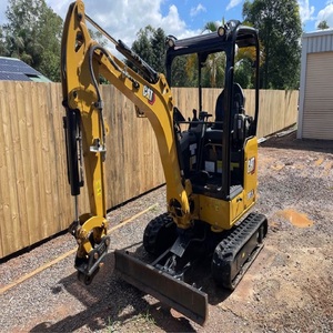 Mini-excavatrice d'occasion Caterpillar Cat 301.5 de 1,5 tonne, système hydraulique robuste, petite pelle pour travaux de construction - Product Image 4