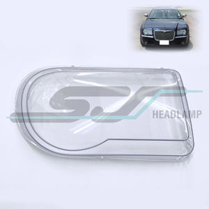 Pour 300C 2007-2010, couvercle de lentille de phare en polycarbonate de haute qualité, nouveau boîtier de phare avant transparent pour voiture - Product Image 5