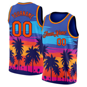 Maillot de basket-ball personnalisé simple, couleur personnalisée, nouveau design, haute qualité, réversible, séchage rapide, prix de gros - Product Image 4
