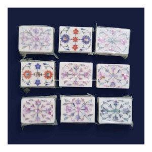 ใหม่กล่องเครื่องประดับทำด้วยมือดีไซน์สร้างสรรค์กล่องหินอ่อนฝังหินอ่อนแบรนด์ยอดนิยมพร้อมมุกคุณภาพสูงสำหรับเป็นของขวัญ - Product Image 3