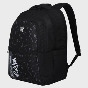 Sac à dos pour ordinateur portable Arctic Fox Skater - Sac de voyage noir imperméable avec fermeture éclair, doublure en polyester et nylon - Product Image 3