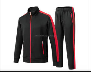 Custom Men's Sports Tracksuit Full <b>Zip</b> <b>Hooded</b> Jacket Printed Jogger Pants Set 100% Cotton Training Running Gym Fitness Casual - Product Image 1