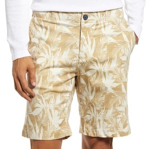 Shorts chino Bermuda personnalisés de haute qualité pour hommes, style streetwear estival, bleu, en twill de coton, pour le golf. - Product Image 3