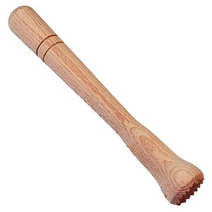 Muddler de madera rústico hecho a mano, herramienta para cocteles, para triturar menta y lima, muddler de madera para triturar cócteles, muddler para bar. - Product Image 1